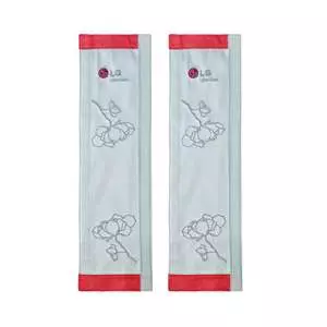 دستگیره یخچال ال جی مدل ساید بای ساید کد 01 بسته دو عددی