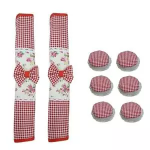 دستگیره یخچال مدل زیبا کد 430 بسته 8 عددی