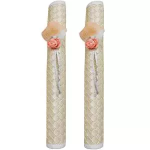 دستگیره یخچال نیازشاپ مدل فانتزی کد NS7182 بسته 2 عددی