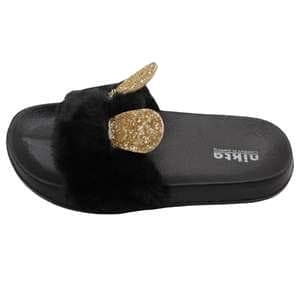 دمپایی روفرشی نیکتا مدل پولیشی کد 1231-BK