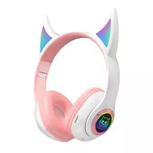 هدفون بی سیم طرح گربه ای مدل CAT-STN25 هدفون بی سیم طرح گربه ای مدل CAT-STN25