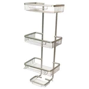 قفسه حمام مدل سیمی سه طبقه