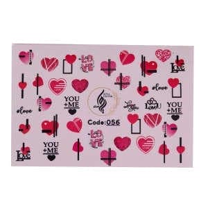 برچسب لنز ناخن مدل 056