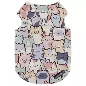 لباس سگ و گربه 27 طرح CAT کد WN1175 سایز L