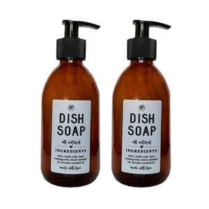 پمپ مایع ظرفشویی مدلDOUBLE DISH SOAP مجموعه دو عددی