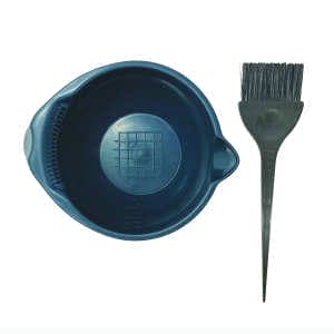 برس رنگ مو مدل E-01 به همراه کاسه رنگ مو مدل F-01 