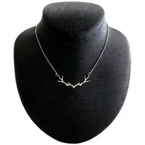 گردنبند نقره زنانه مدل شاخ گوزن کد G-23 گردنبند نقره زنانه مدل شاخ گوزن کد G-23