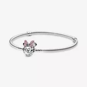 دستبند نقره زنانه پاندورا مدل Minnie Mouse دستبند نقره زنانه پاندورا مدل Minnie Mouse