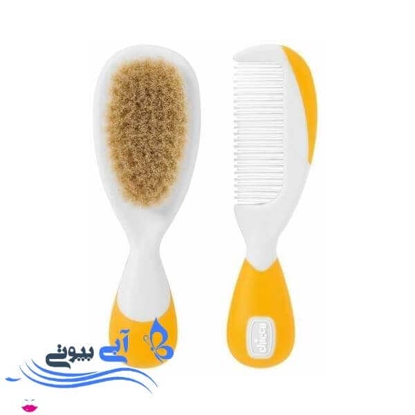 ست برس و شانه نوزاد چیکو مدل Co-2020 ست برس و شانه نوزاد چیکو مدل Co-2020