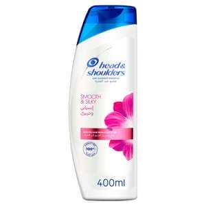 شامپو مو هد اند شولدرز مدل Smooth & Silky حجم 400 میلی لیتر شامپو مو هد اند شولدرز مدل Smooth & Silky حجم 400 میلی لیتر