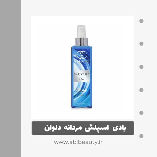 بادی اسپلش مردانه دلوان مدل Sauvage حجم 250 میلی لیتر بادی اسپلش مردانه دلوان مدل Sauvage حجم 250 میلی لیتر