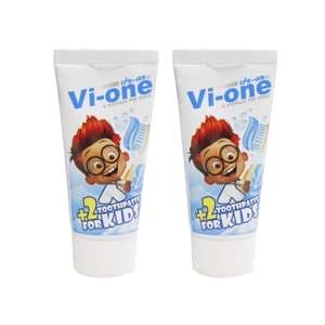 خمیر دندان کودک وی وان مدل Chewing gum حجم 60 میلی لیتر مجموعه 2 عددی