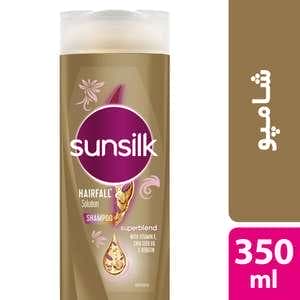 شامپو مو سان سیلک مدل Hair fall Solution حجم 350 میلی لیتر شامپو مو سان سیلک مدل Hair fall Solution حجم 350 میلی لیتر
