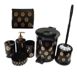 ست سرویس بهداشتی 7 پارچه مدل فلاور رزمن 