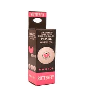 توپ پینگ پنگ باترفلای مدل 3 ستاره بسته بندی 3 عددی 