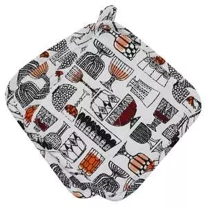 دستگیره آشپزخانه طرح ظروف مدل 1402 بسته 2 عددی