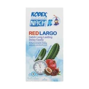 کاندوم کدکس مدل Red largo بسته 12 عددی کاندوم کدکس مدل Red largo بسته 12 عددی