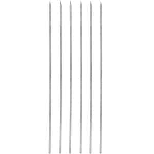 سیخ استیل جوجه مدل کوتاه بسته 6 عددی