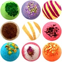 کوکتل نمک حمام اور مدل Mix Pedicure وزن 900 گرم بسته 9 عددی