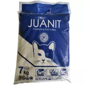 خاک بستر گربه ژوانیت مدل سوپر پریمیوم وزن 7 کیلوگرم خاک بستر گربه ژوانیت مدل سوپر پریمیوم وزن 7 کیلوگرم