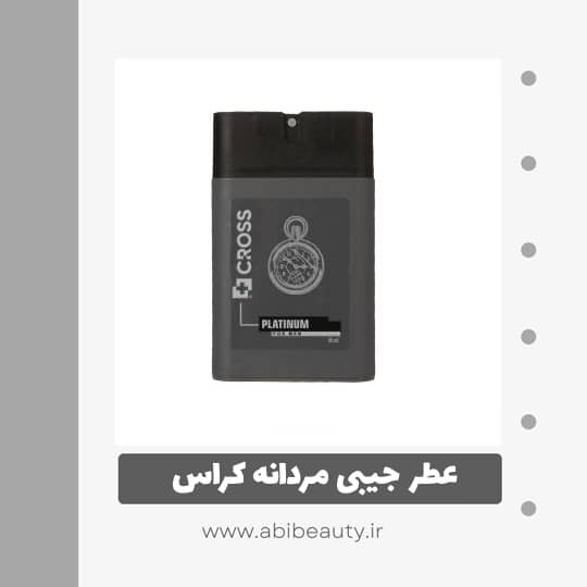عطر جیبی مردانه کراس مدل Plantinum حجم 45 میلی لیتر عطر جیبی مردانه کراس مدل Plantinum حجم 45 میلی لیتر