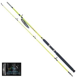 چوب ماهیگیری اوبی مدل COROCODIL 2.40 به همراه طعمه ماهیگیری