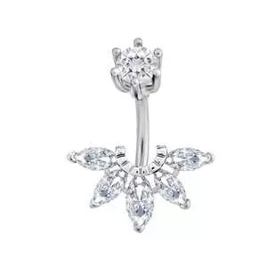 پیرسینگ ناف زنانه اقلیمه مدل HS317