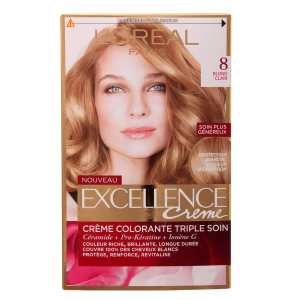 کیت رنگ مو لورآل شماره 8 Excellence کیت رنگ مو لورآل شماره 8 Excellence