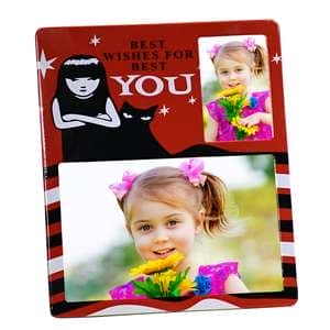 قاب عکس کودک مدل دو عکس دخترونه