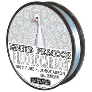 نخ ماهیگیری بالساکس مدل White Peacock-Fluorocarbon سایز 0.40 میلی متر 