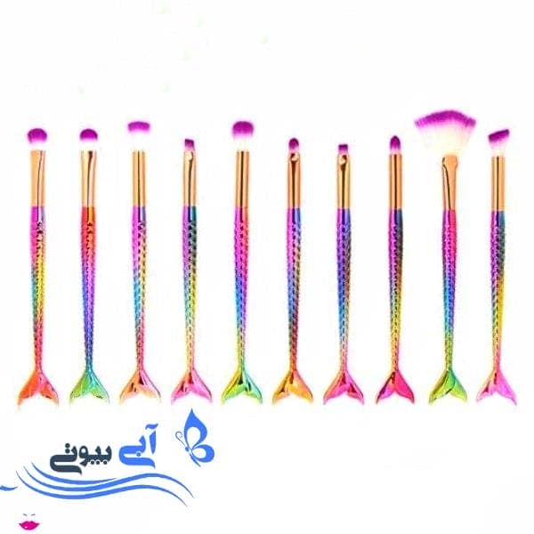 ست برس آرایشی کد 27 بسته ۱۰ عددی ست برس آرایشی کد 27 بسته ۱۰ عددی
