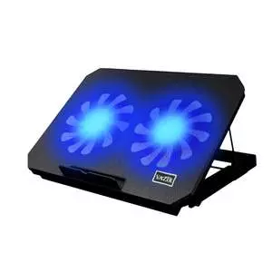 پایه خنک کننده  لپ تاپ  وازیر مدل S_200B_S_BLUE_LED پایه خنک کننده  لپ تاپ  وازیر مدل S_200B_S_BLUE_LED