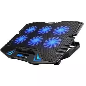 پایه خنک کننده لپ تاپ آیس کول مدل BLUE LIGHT6FAN کد GAMMING پایه خنک کننده لپ تاپ آیس کول مدل BLUE LIGHT6FAN کد GAMMING
