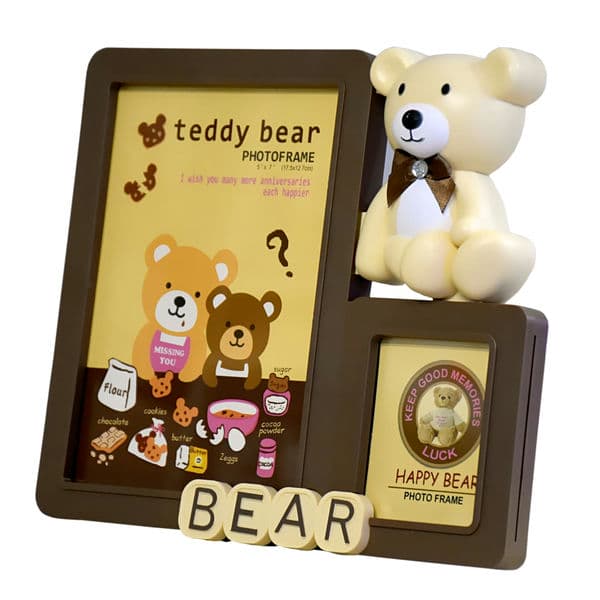 قاب عکس کودک مدل خرسی 