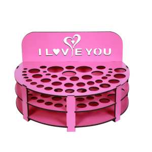 استند لوازم آرایشی طرح لاو مدل m10