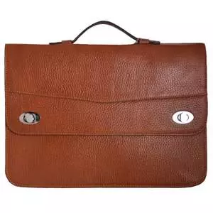 کیف اداری مردانه لیدوما مدل چرم طبیعی کد LM077