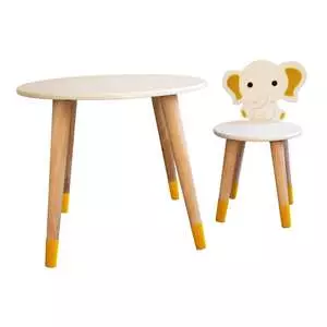 ست میز و صندلی کودک طرح فیل