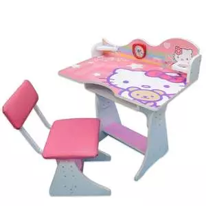 ست میز تحریر و صندلی کودک مدل کیتی