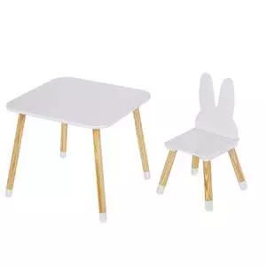 ست میز و صندلی کودک مدل خرگوش