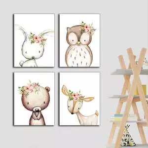 تابلو اتاق کودک آرت سون مدل K019 مجموعه 4 عددی تابلو اتاق کودک آرت سون مدل K019 مجموعه 4 عددی
