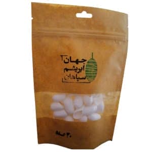 پیله ابریشم جهان ابریشم سپاهان مدل CP-30 بسته 30 عددی پیله ابریشم جهان ابریشم سپاهان مدل CP-30 بسته 30 عددی