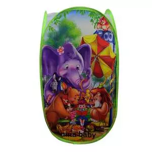 سبد اسباب بازی نینا بی بی طرح حیوانات مدل 5413