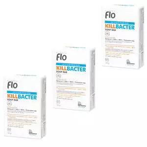 صابون آنتی باکتریال فلو مدل TCC وزن 100 گرم مجموعه 3 عددی  صابون آنتی باکتریال فلو مدل TCC وزن 100 گرم مجموعه 3 عددی