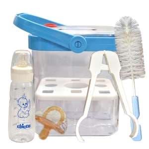 ست 7 تکه ظرف استریل کننده شیشه شیر چیکو مدل C65212.0 ست 7 تکه ظرف استریل کننده شیشه شیر چیکو مدل C65212.0