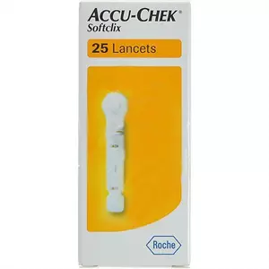 سوزن 25 تایی تست قند خون آکیو چک Soflclix