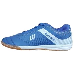 کفش فوتسال مردانه و پسرانه مدل WORLDCUP BLUE کفش فوتسال مردانه و پسرانه مدل WORLDCUP BLUE