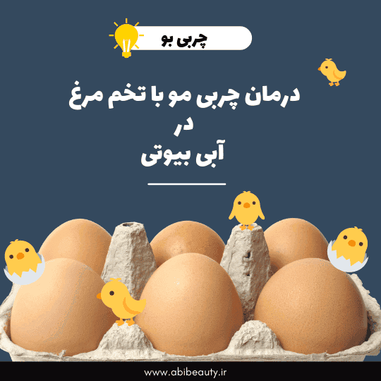 حذف چربی مو بازرده تخم مرغ  حذف چربی مو بازرده تخم مرغ