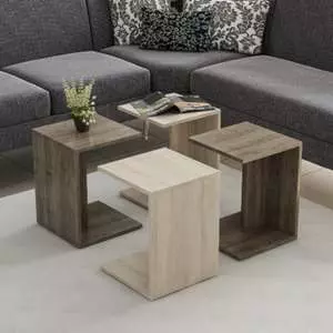 میز عسلی مدل مجموعه 4 عددی میز عسلی مدل مجموعه 4 عددی