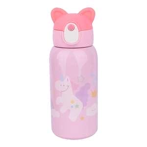 فلاسک کودک مدل دو حالته طرح حیوانات گنجایش 530 میلی لیتر