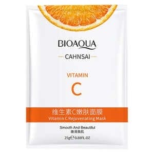 ماسک صورت بایو آکوا مدل ویتامین سی وزن 25 گرم